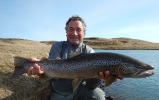 Fishing guide in Iceland