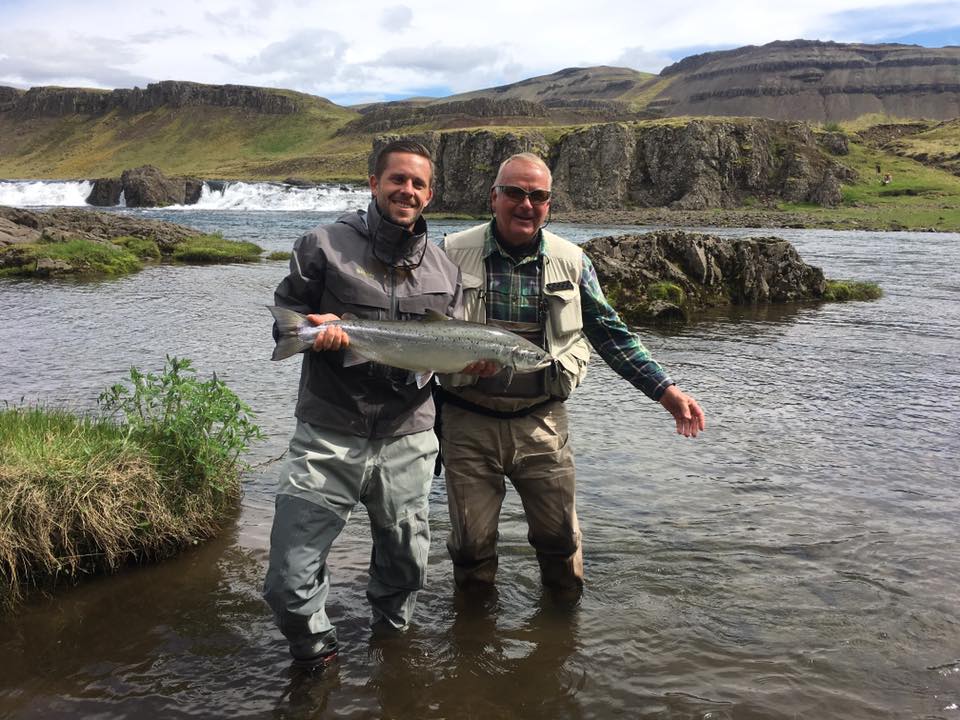 Salmon Fishing In Iceland Great Start To The Season Anglers Is   Gylfi Sig Norðurá 