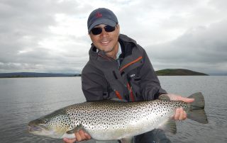 Trout fishing at ION area