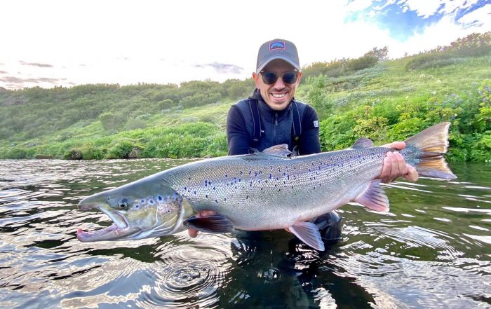 Salmon fishing in Iceland in 2023